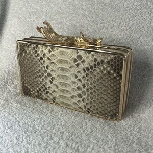 TAXIDERMY PYTHON ANTLER BOX
